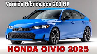 ACTUALIZACIONES PARA EL HONDA CIVIC 2025 (AHORA CON VARIANTE HIBRIDA) by Volante Sport 644 views 6 days ago 2 minutes, 39 seconds