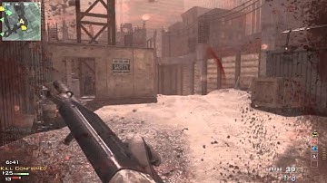 Fast USAS-12 10 Man Kill Streak!! Modern Warfare 3