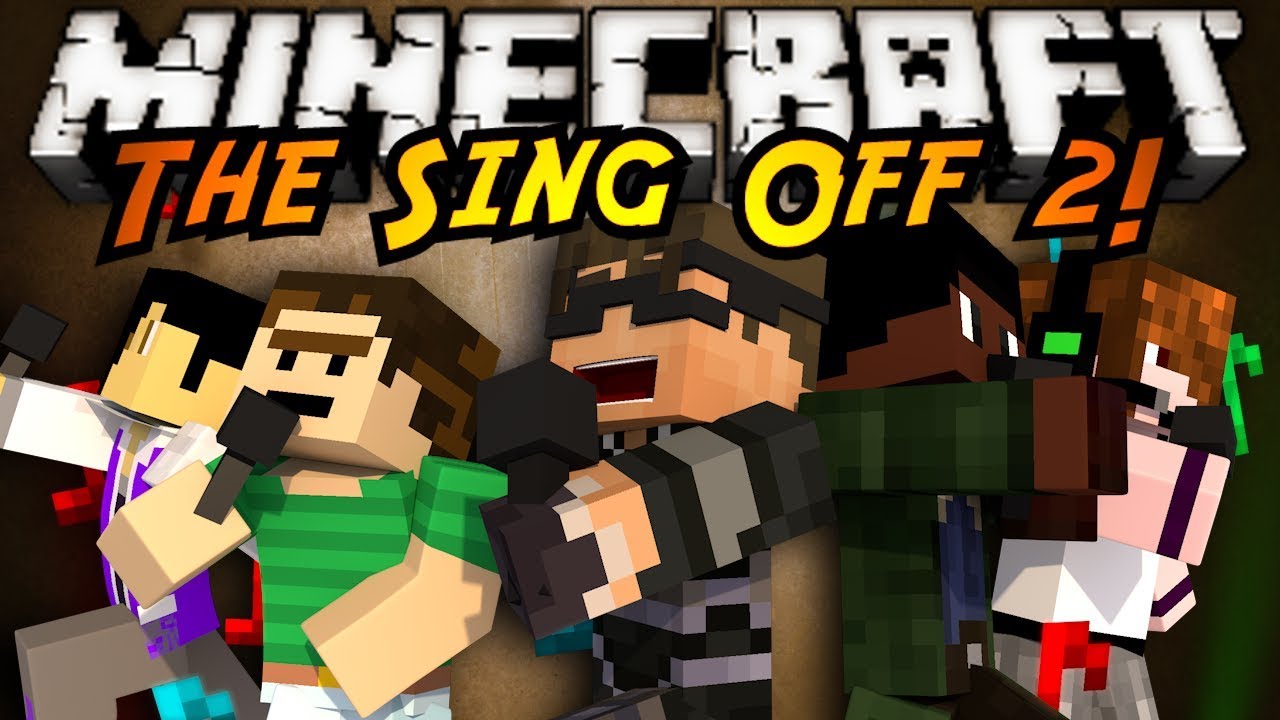 Minecraft: SING OFF! (Sky, Deadlox, Jin, Okward, and MlgHwnt!) - SkyDoesMinecraft Reupload