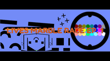 24 Marble Race: Lives Marble Race EP. 1(by Algodoo)