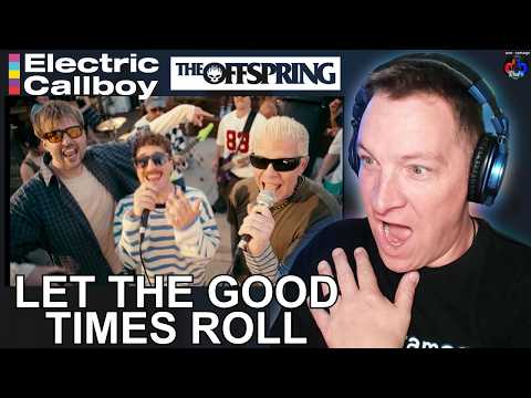 Electric Callboy feat. The Offspring - LET THE GOOD TIMES ROLL ๐ฉ๐ช๐บ๐ธ TECHNO-PUNK COLLAB REACTION! ๐ง ๐ค