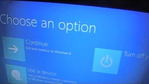 Windows 8 Safe Mode Boot