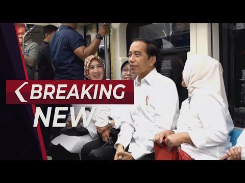 BREAKING NEWS - Presiden Jokowi Resmikan Operasional LRT Jabodebek