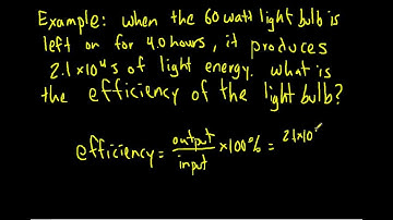 Physics 20 - Lesson 2.2: power and efficiency
