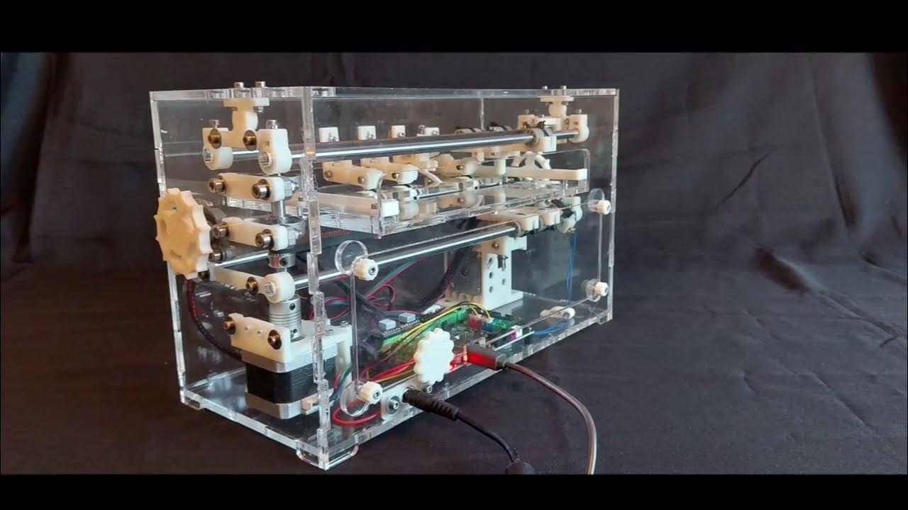 BrailleRAP 2023 DIY open source Braille embosser YouTube