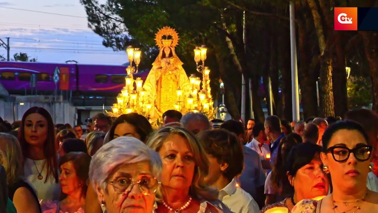 🔴Multitudinaria procesión de la Virgen de Gracia en Puertollano | 8 de septiembre, día grande