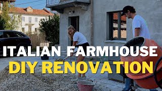 Important Progress on the Stable Restoration at Our Italian Farmhouse - DIY Renovation in Italy #36