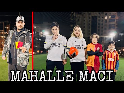 ANNEMLE MAHALLE MAÇI YAPTIK CHALLENGE !! ÇİĞKÖFTE AYRANINA