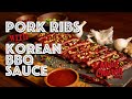 Pork Ribs with Korean BBQ Sauce