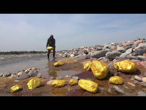 Видео: Searching for Treasures worth millions from Huge Gold Nuggets