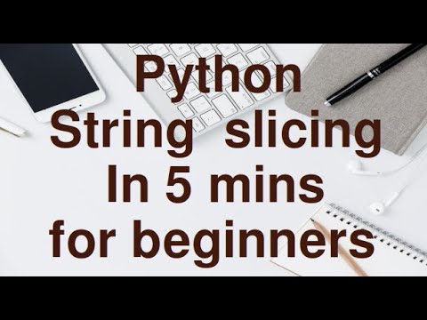 Learn String Slicing in python easily in 2022.