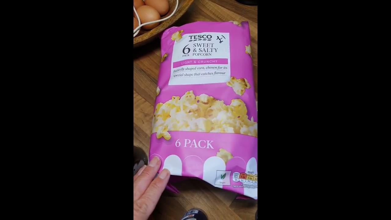 tesco sweet and salt popcorn