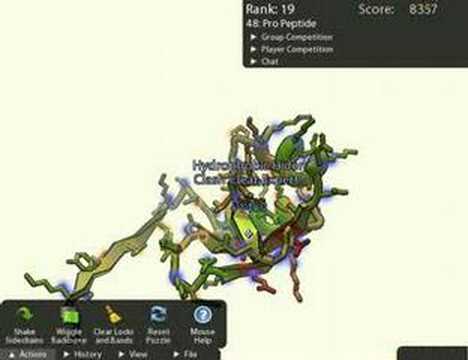 Foldit Gameplay Clip 2