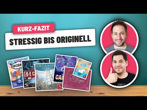 Brandneue Brettspiele im Kurz-Fazit! 🎲