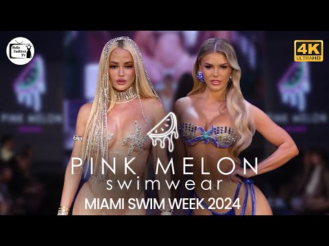 Pink Melon Swimwear Full Show In 4K | Miami Swim Week 2024