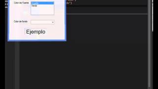 Uso de ListBox y ComboBox