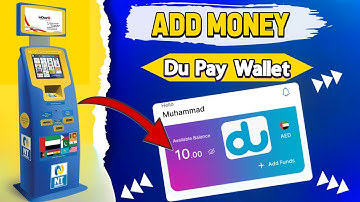 Du Pay Wallet ko paise Kaise add Kare | how to add money from kiosk to Du pay wallet