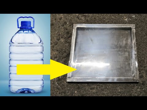 НАТЯЖНОЕ ОКНО ИЗ ПЛАСТИКОВЫХ БУТЫЛОК СВОИМИ РУКАМИ !!!!!!!!