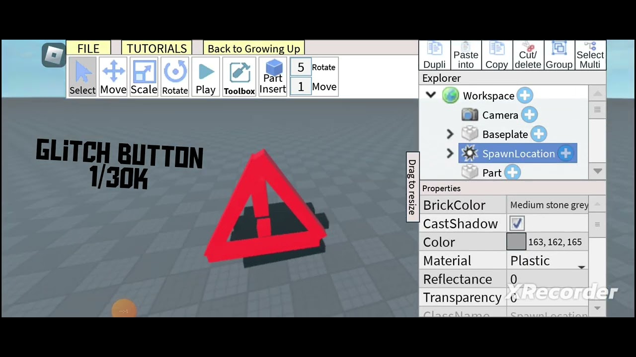 button rng suggestion glitch button 1/30K - YouTube