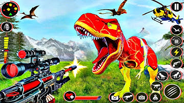 Dino Hunting Game | Dinosaur Game 3D – Android Gameplay