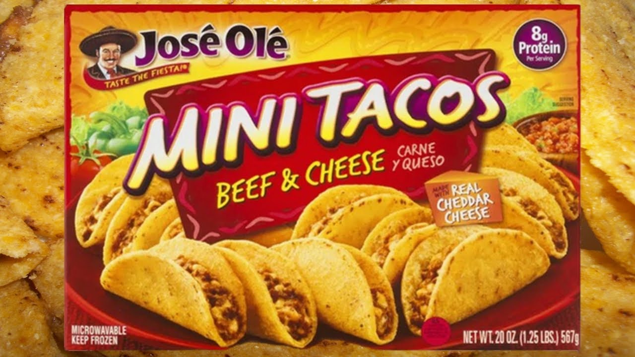 Jose Ole Mini Tacos Beef & Cheese REVIEW YouTube