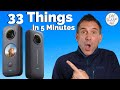 Insta360 ONE X2 - 33 Things you need to know in less than 5 minutes