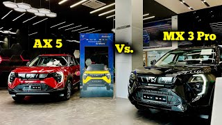 Mahindra 3XO MX3 Pro vs AX5 Features, Working & Recommendation🔥👍