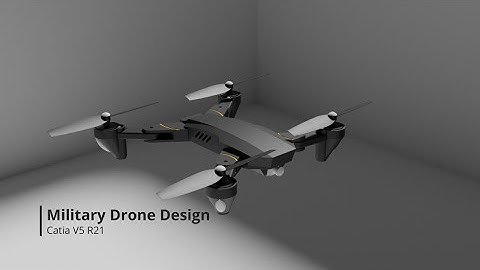 Drone Assembly Design in Catia V5
