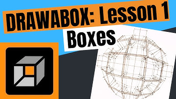Drawabox: Lesson 1 Boxes Homework (Rotated Boxes & Organic Perspective)