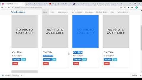 Episode 60 - PHP Web Development - Capstone Project (አማርኛ) - Displaying book categories part 2