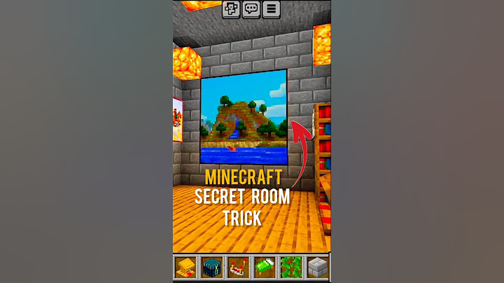 MINECRAFT SECRET ROOM TRICKS ||