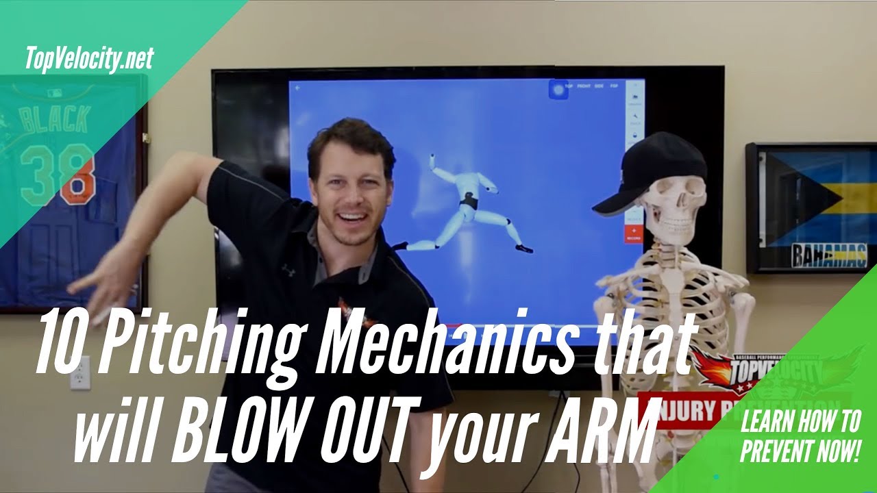 10 Pitching Mechanics That Could Blowout Your Arm YouTube
