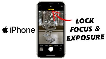 How To Lock Focus and Exposure On iPhone - Enable AE/AF Lock On iPhone