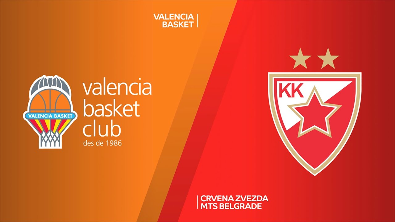 Crvena Zvezda mts Belgrade - Valencia Basket Highlights