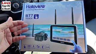 *New* Haloview BT7 Touch Version ( Wireless Rear View Monitor Camera)