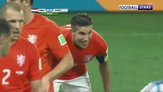 ملخص مباراة الارجنتين وهولندا 4 2 نصف نهائي كأس العالم 2014 جنون رؤوف خليف HD