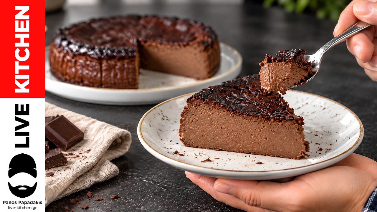 Πρωτεϊνικό Σοκολατένιο Cheesecake που Λιώνει στο Στόμα – Protein Chocolate Cheesecake – Video