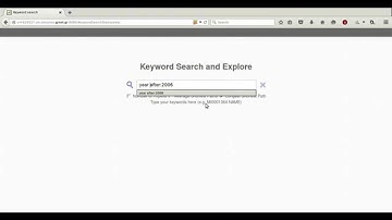 Keyword Search Project