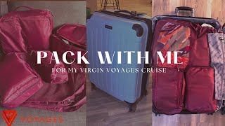 PACK WITH ME FOR MY VIRGIN VOYAGES BIRTHDAY CRUISE!!! | Packing Tips + Solo Cruising & more!