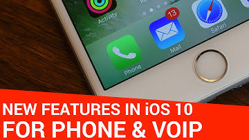 iOS 10 New Features: Phone, Contacts, VoIP API, & Voicemail Transcription
