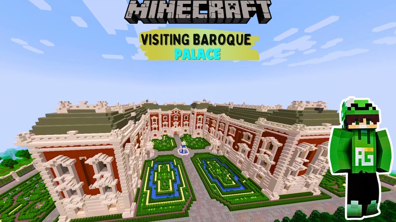 Minecraft Adventure - Exploring the Baroque Palace - YouTube
