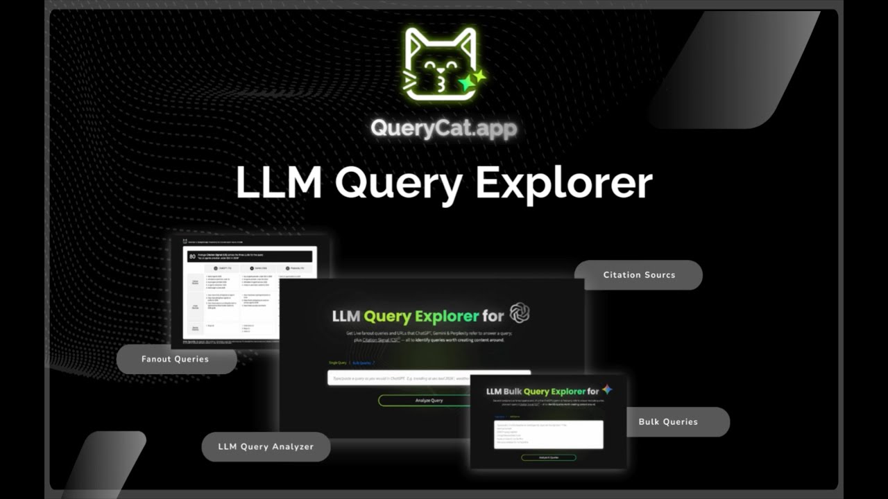 See What ChatGPT, Gemini & Perplexity Really Cite | QueryCat.app Demo ...