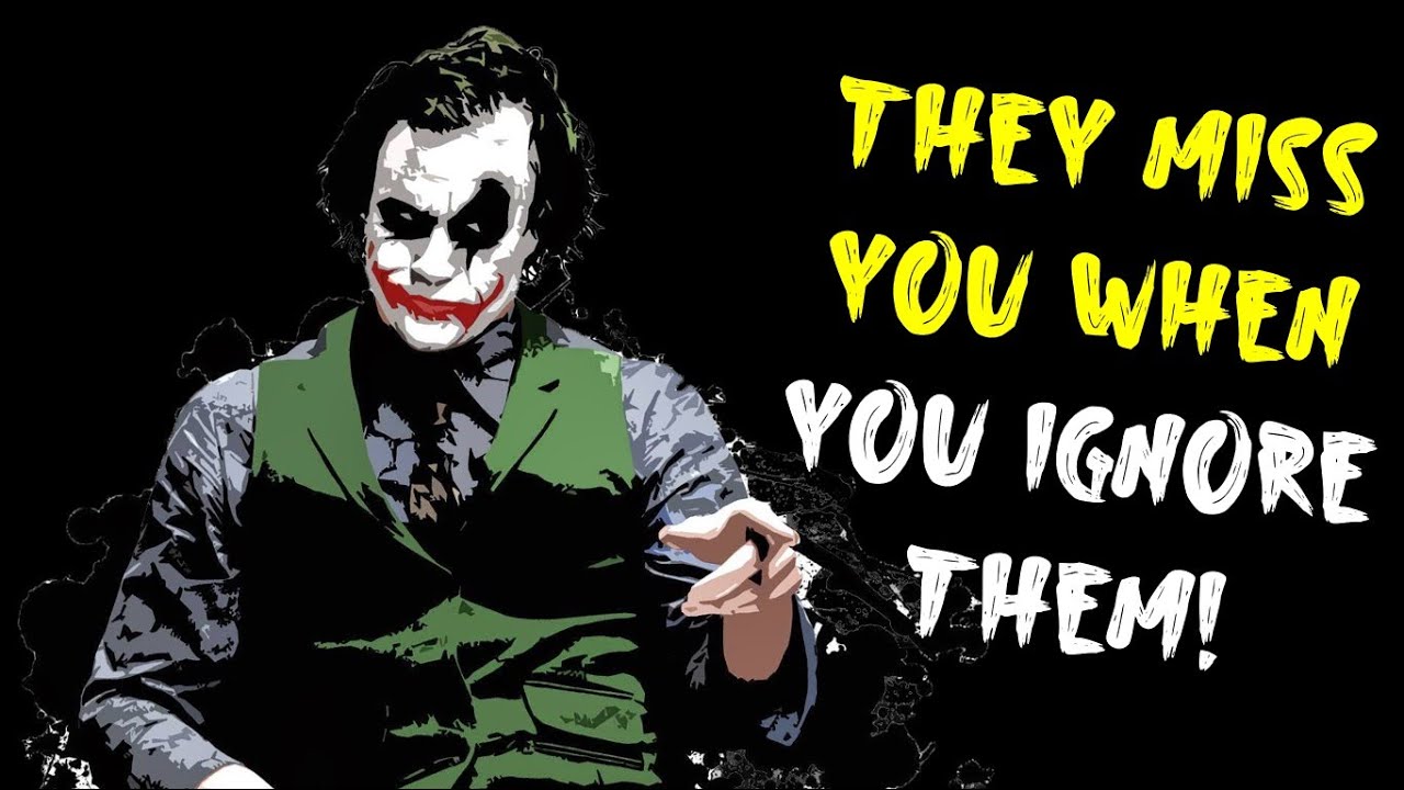 They Miss You When You Ignore Them || Attitude Quotes || HideOut Quotes