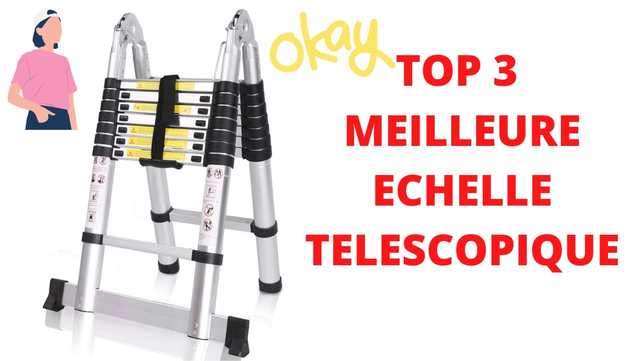 Découvrez les échelles télescopiques 3m, 4m et 5m Hailo Flexline ! 