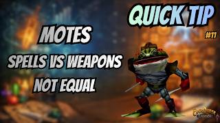 Everquest Legends Motes Spells Vs Weapons | Quick Tip 11 Motes not equal