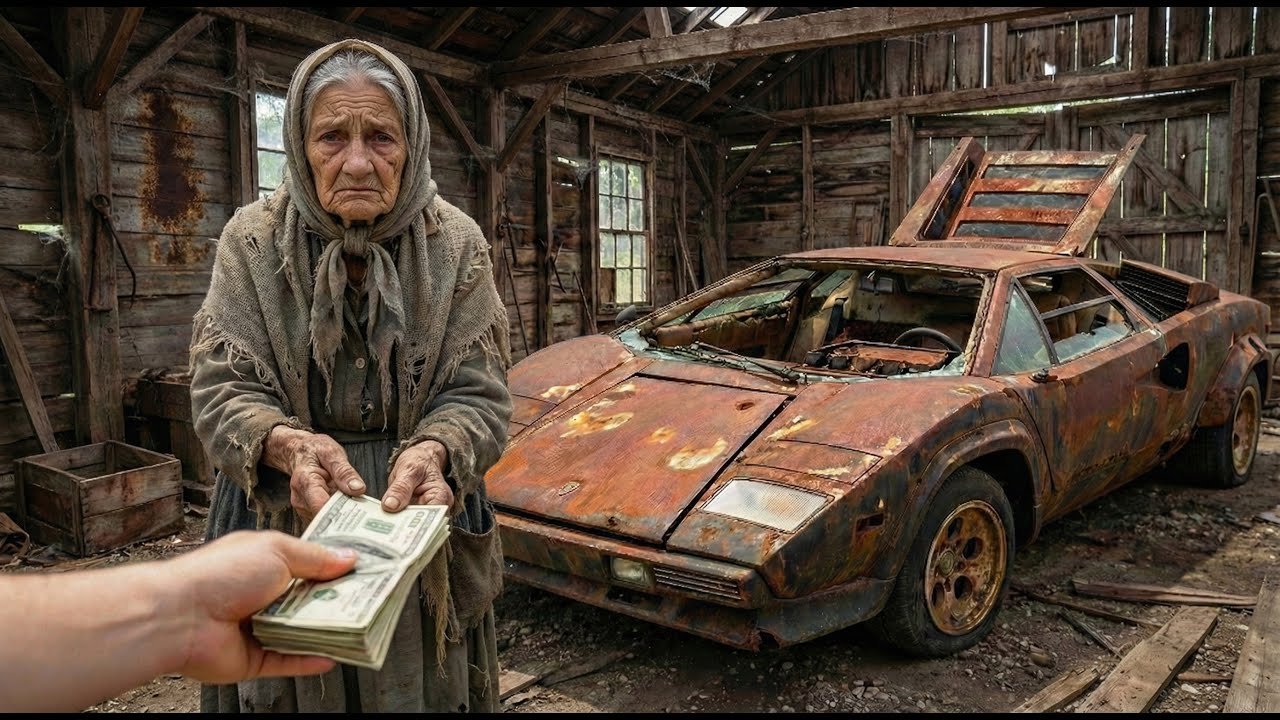 Restoring an Abandoned $500,000 Lamborghini Countach! (Satisfying ASMR) | Timeless Rust