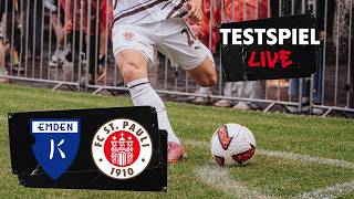 LIVE: Kickers Emden - FC St. Pauli (Testspiel)