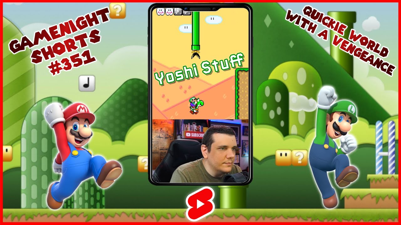 Yoshi Stuff // Super Mario World Kaizo Rom Hack #shorts
