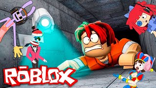 The Amazing Digital Circus Characters Play  Prison Life  in ROBLOX! Full