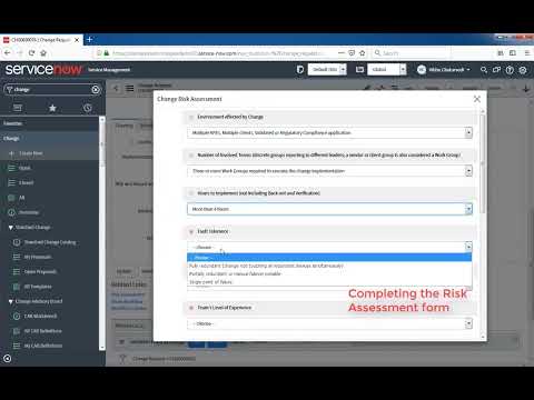 How Is Risk Calculated In Servicenow Change Management